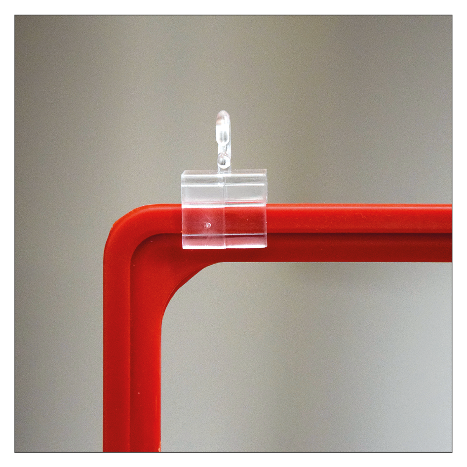 Aufhänghaken für Plakatrahmen – Seite