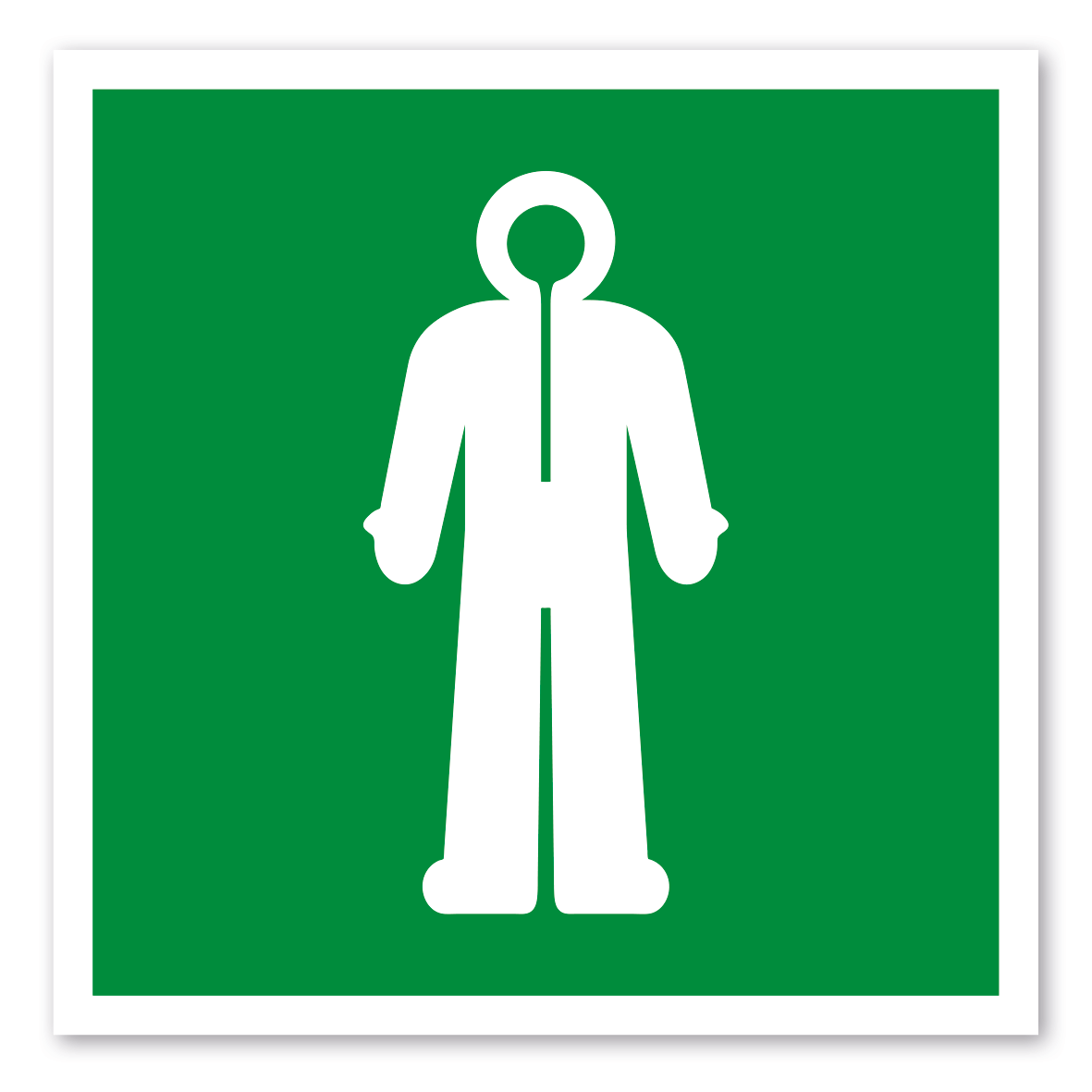 Rettungszeichen Rettungsanzug - ISO 7010 - E056