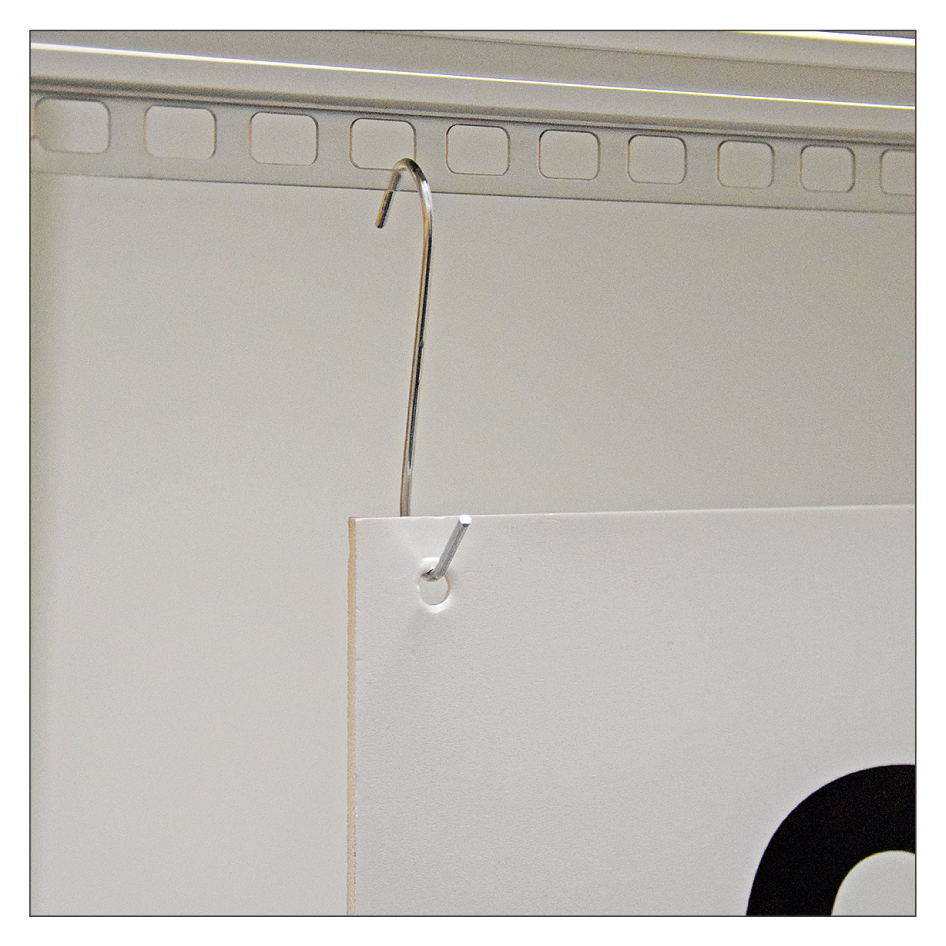 S-Haken zur einfachen Artikelbefestigung – symetrisch