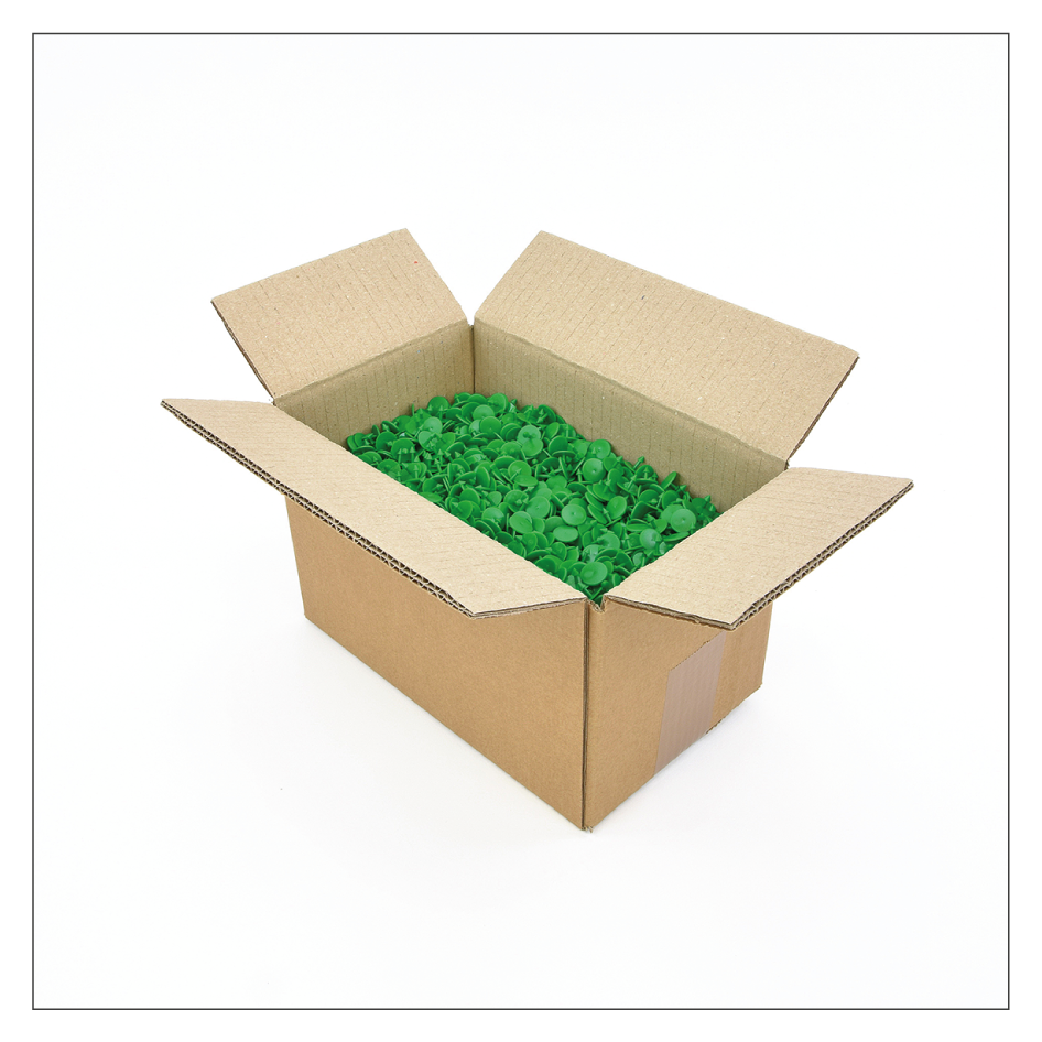 Durchsteckhalter mit Widerhakenspitze - Karton