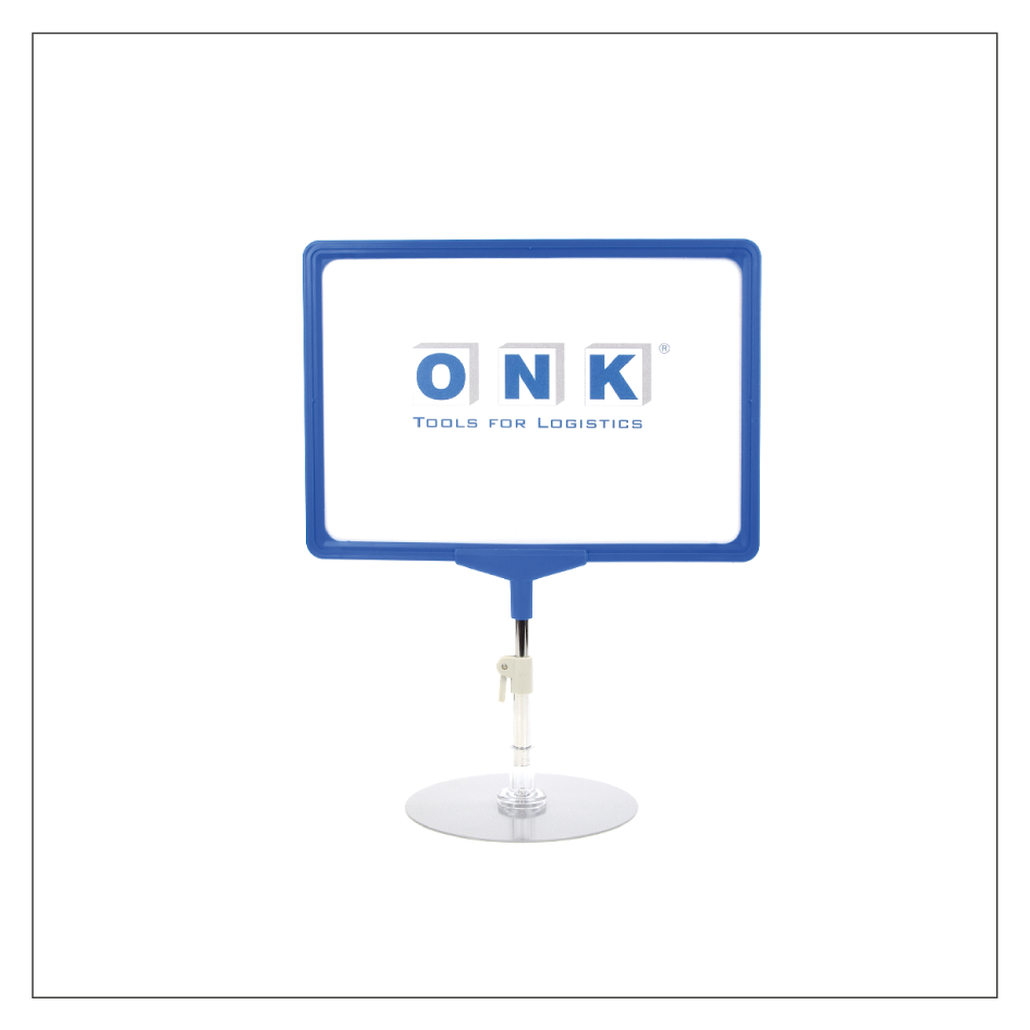 T-Stück für Plakatrahmen - Bodenplakatständer mit Tischfuß